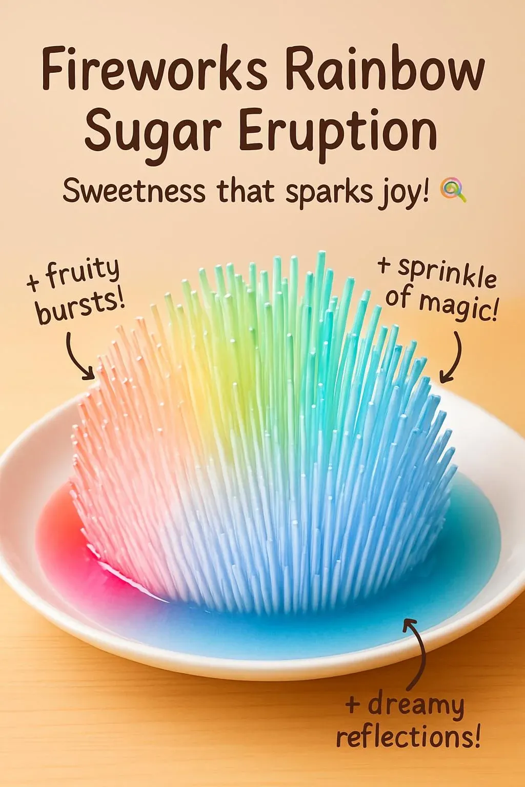 Fireworks Rainbow Sugar Eruption