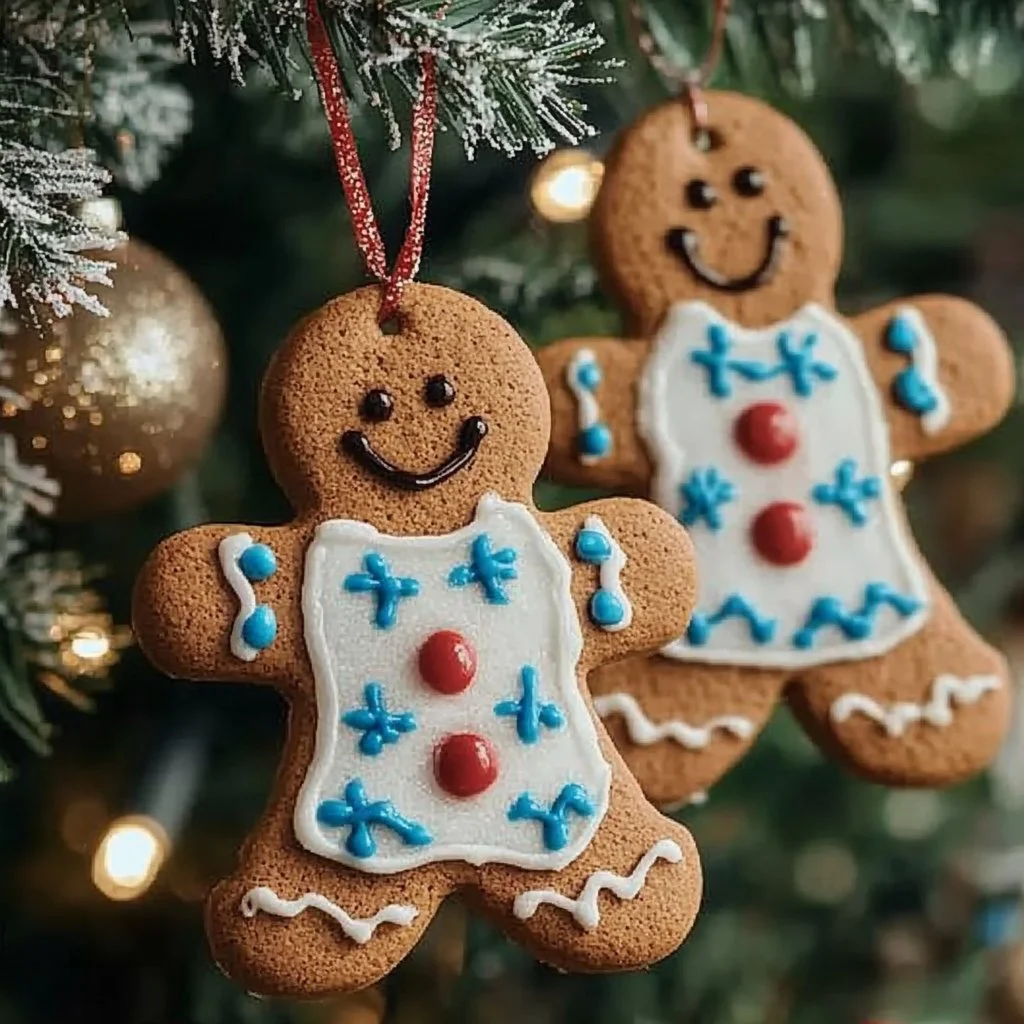 Homemade salt dough ornaments in various shapes and colors.