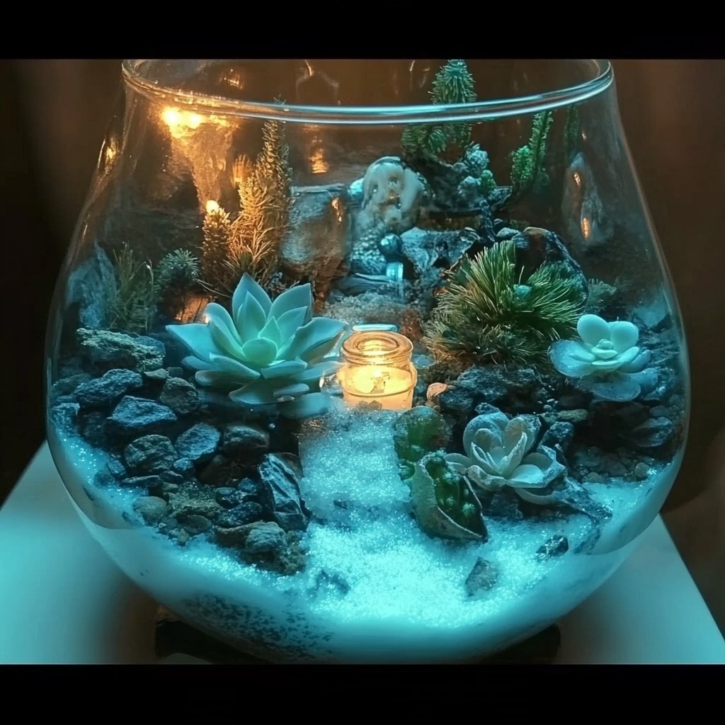 Glow in the Dark Terrarium
