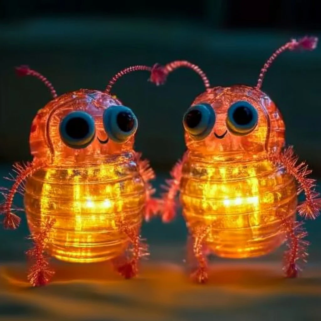 Colorful water bottle love bugs for fun hydration solutions.