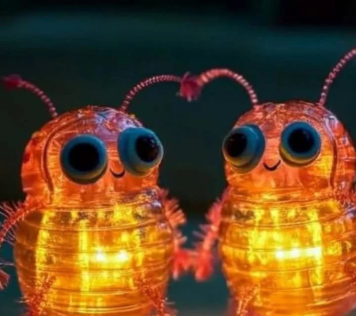 Colorful water bottles featuring Love Bugs design for hydration on the go.