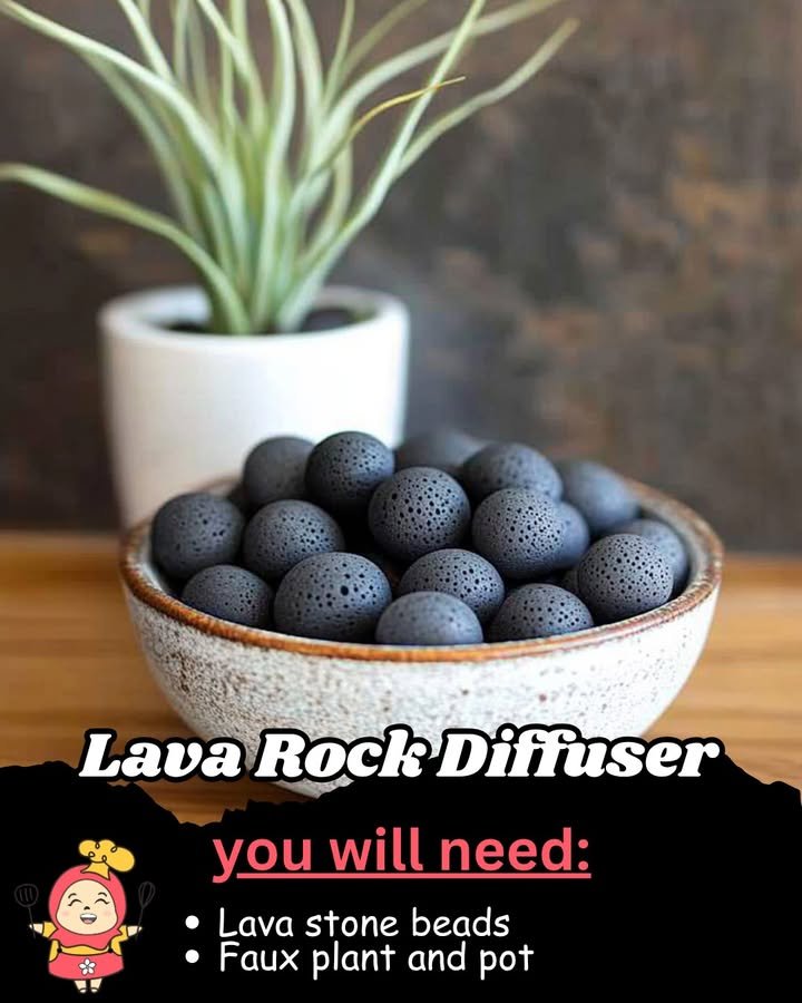 DIY Lava Rock Diffuser