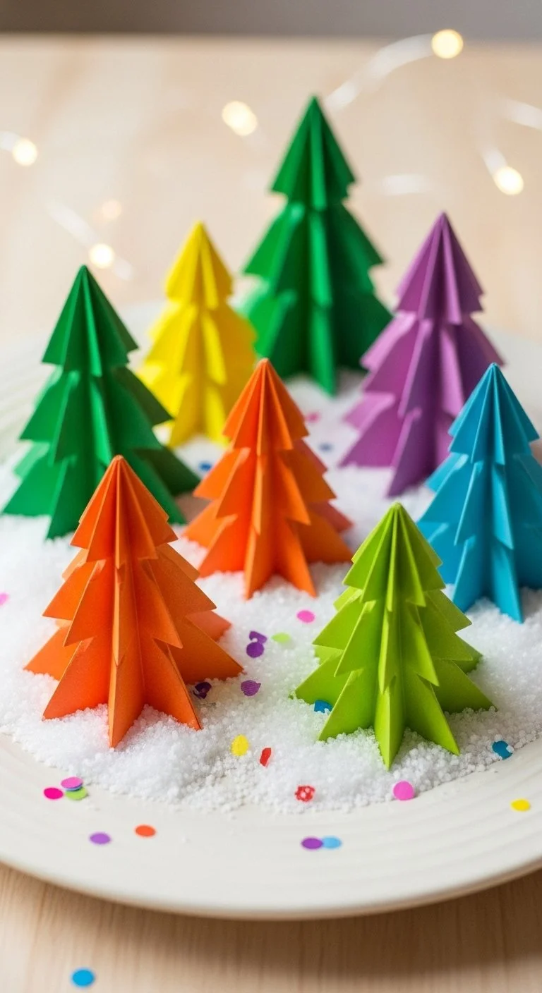 A vibrant Baking Soda Crystal Tree showcasing dazzling formations
