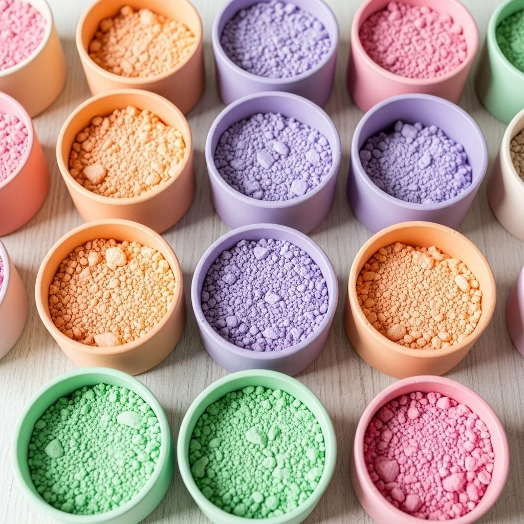 Baking Soda and Vinegar Fireworks experiment demonstrating chemical reactions