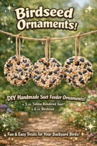 Birdseed Ornaments