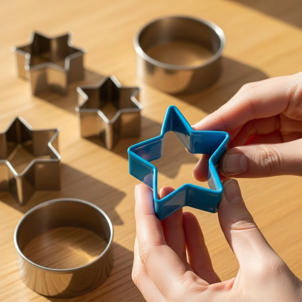 Blue Crayon Christmas Suncatchers for festive holiday decor