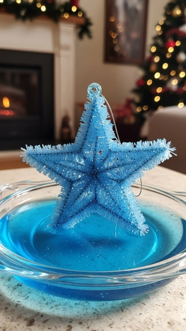 A beautiful Blue Crystal Star gemstone showcasing vibrant colors and unique sparkle.