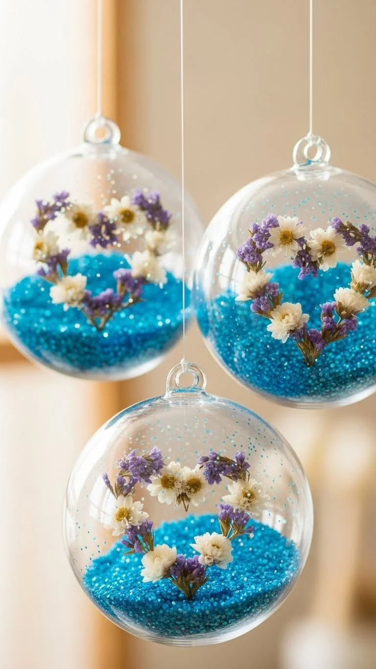 Calm Down Glitter Globes for relaxation and stress relief