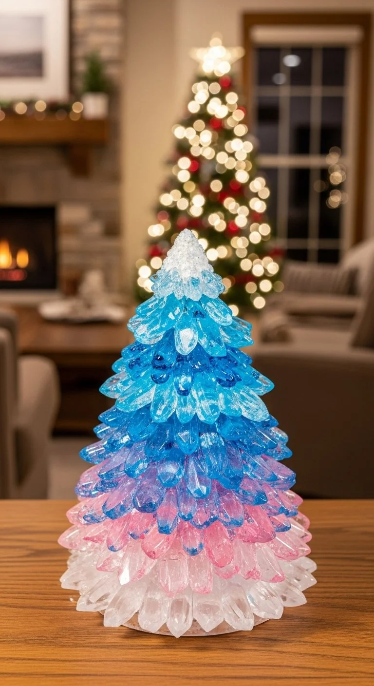 Beautifully crafted Crystal Tree for home decor and spiritual energy