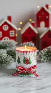 DIY Cozy Winter Candlelight