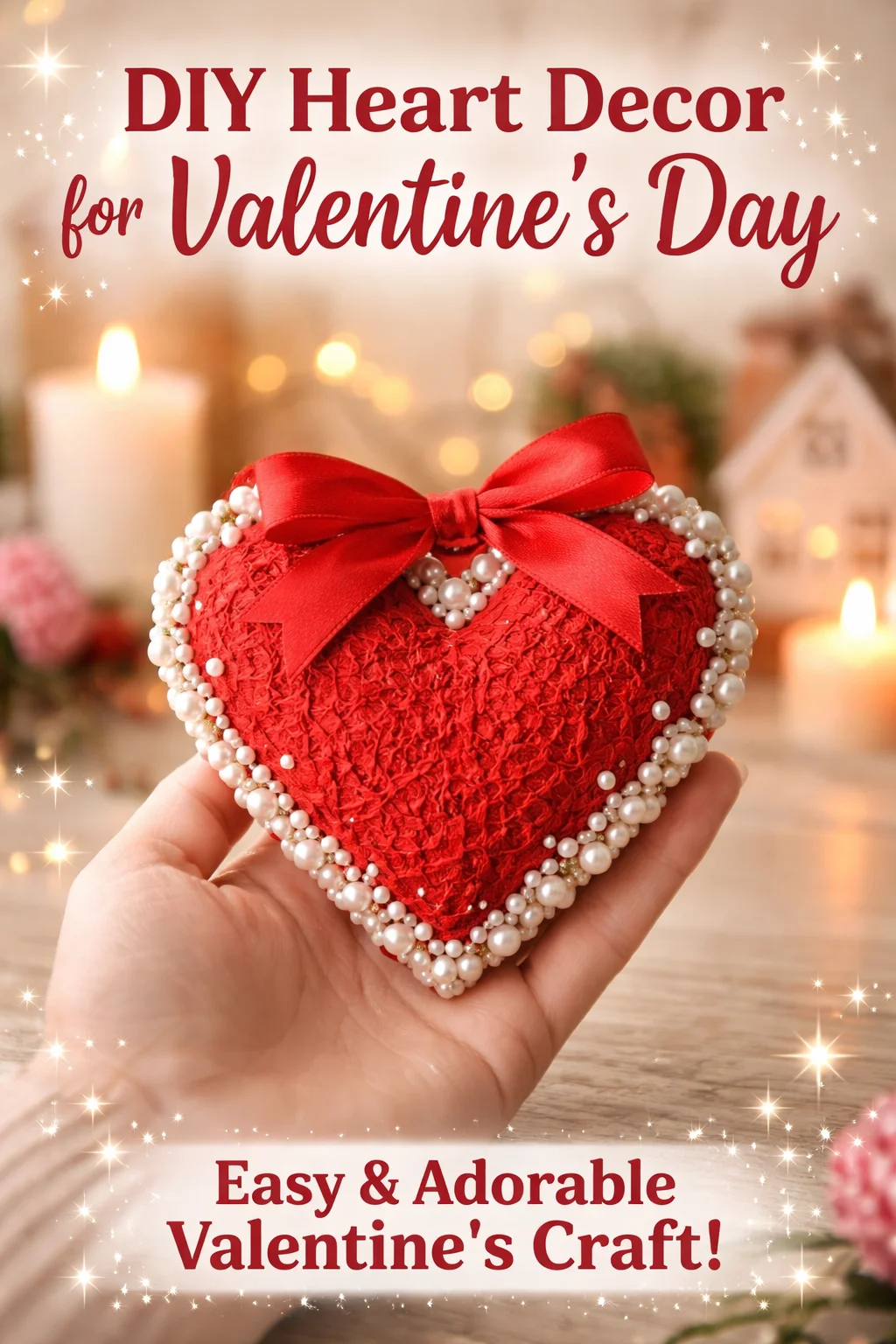 DIY Heart Decor Ideas for Valentine's Day Displays