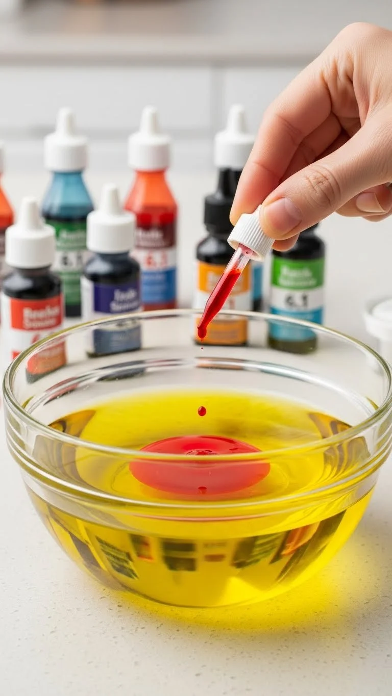 Frozen fireworks illuminating the night sky with colorful ice-like patterns