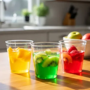 Fruit enzymes affecting gelatin in a scientific experiment
