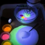 Glow Bubble Foam Play