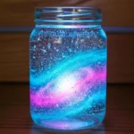 Glow-in-the-Dark Galaxy Jar