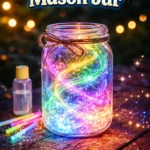 Glow Stick Mason Jar