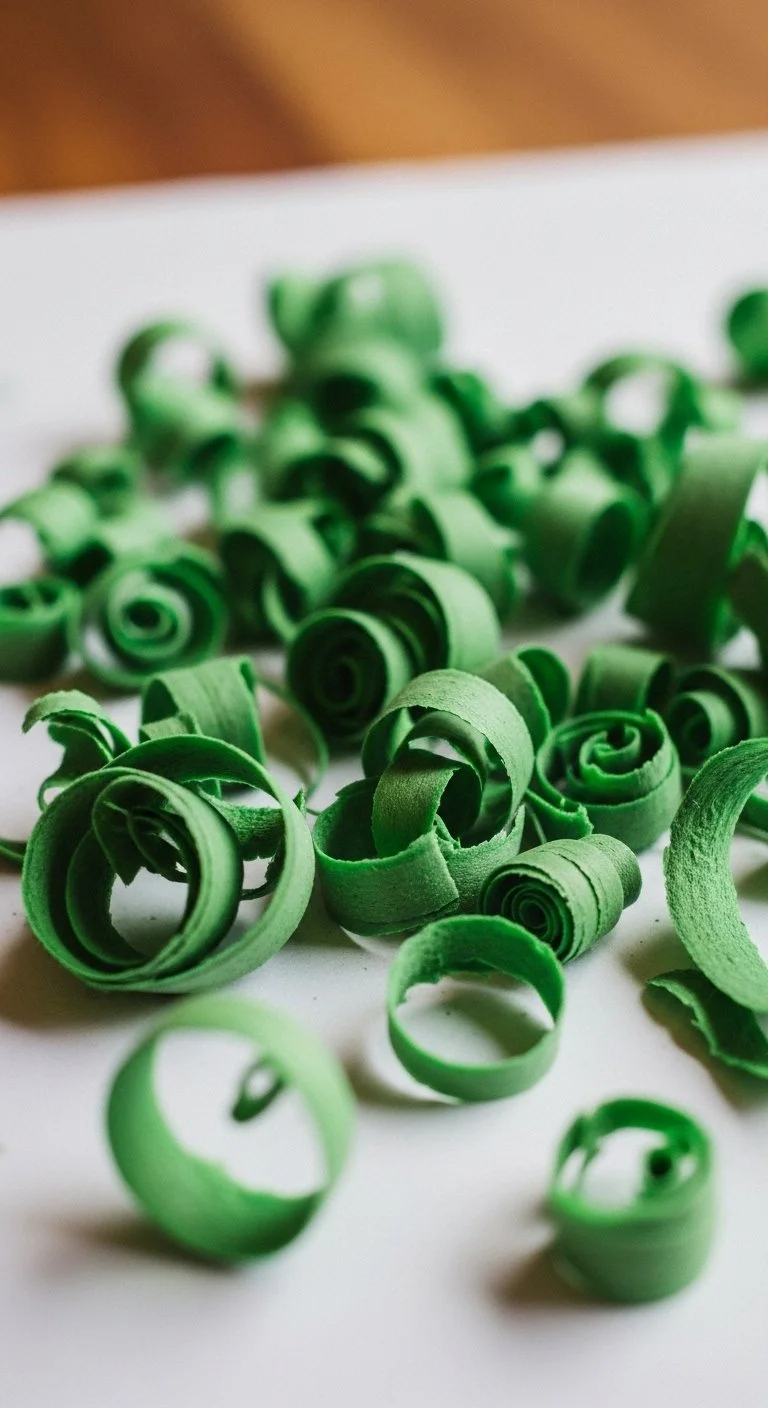 Green Crayon Raindrop Suncatcher radiating colorful light in the room