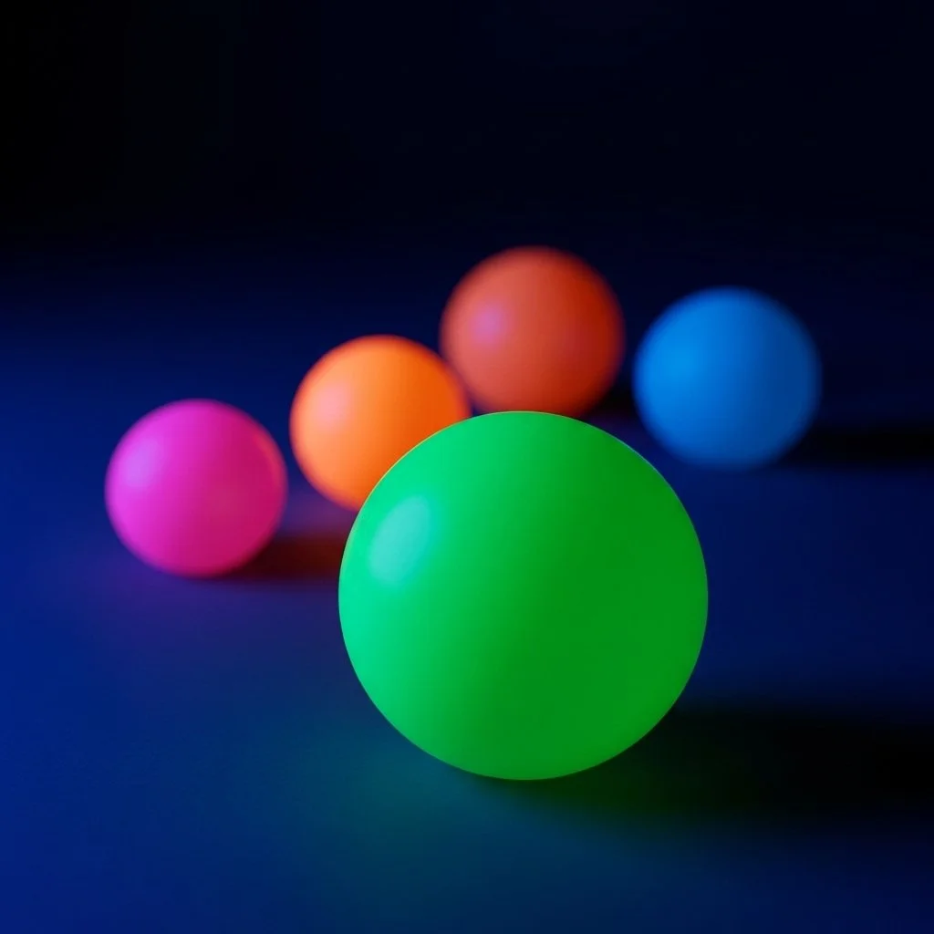 DIY project for making glow in the dark clay