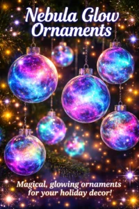 Nebula Glow Ornaments
