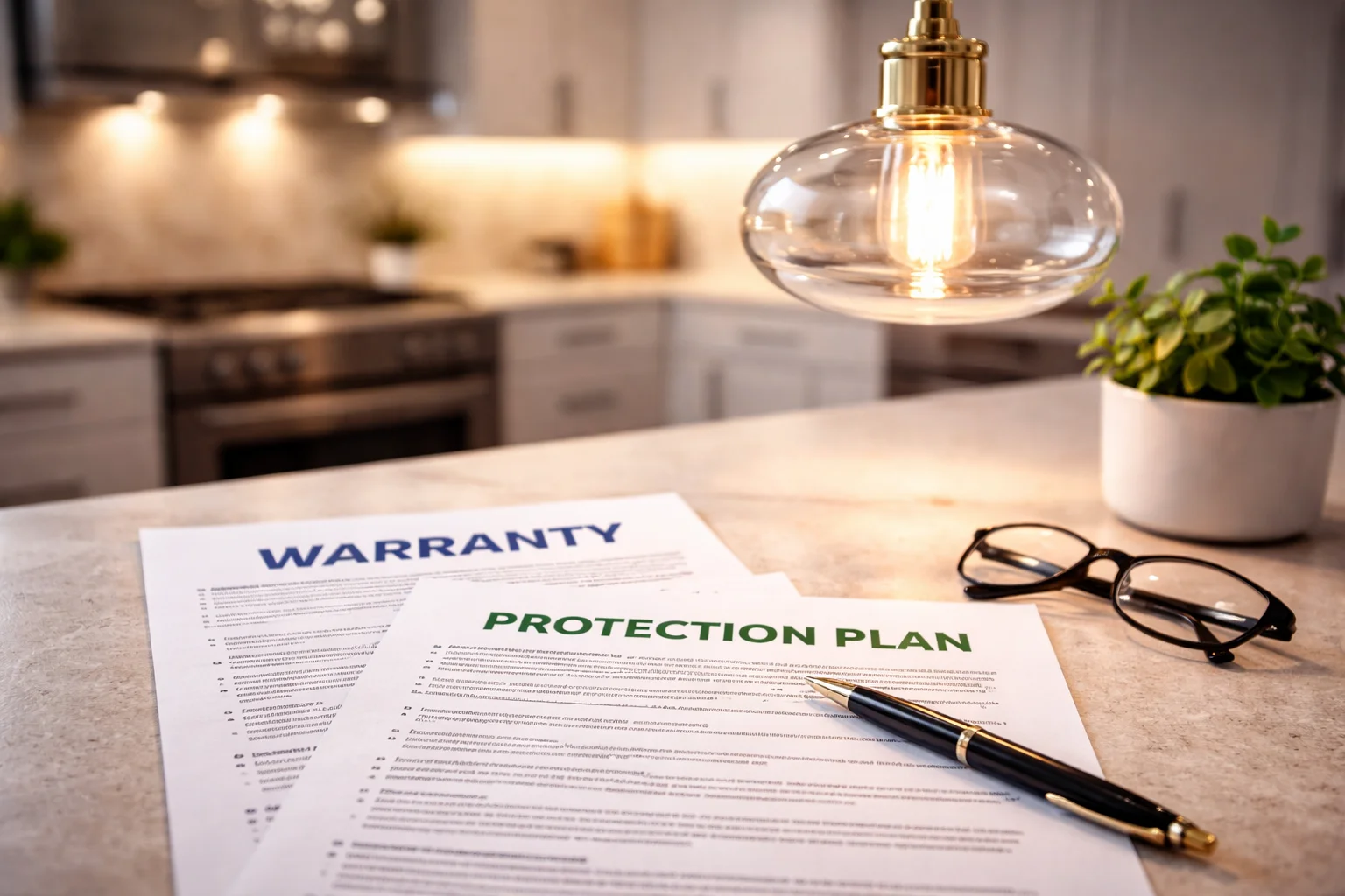 Glass Pendant Light Kitchen Island Lighting Fixture,