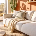 Stunning desert living room with luxurious decor and breathtaking views.