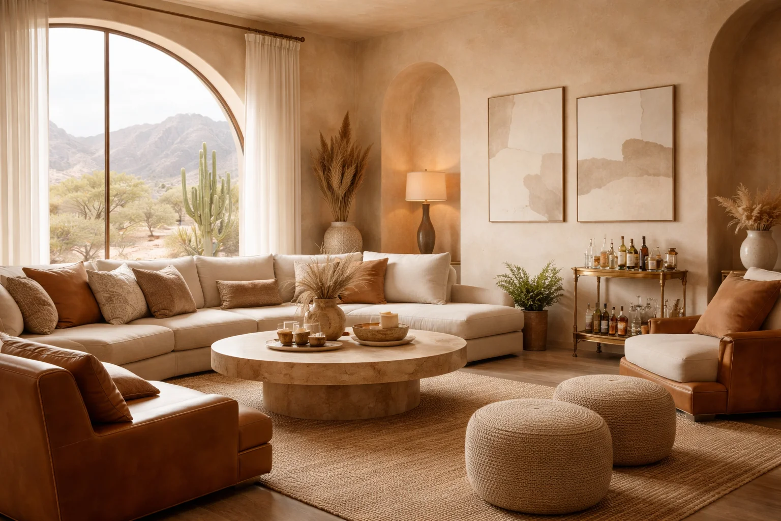 Transform Your Space: Creating a Stunning Desert Living Room