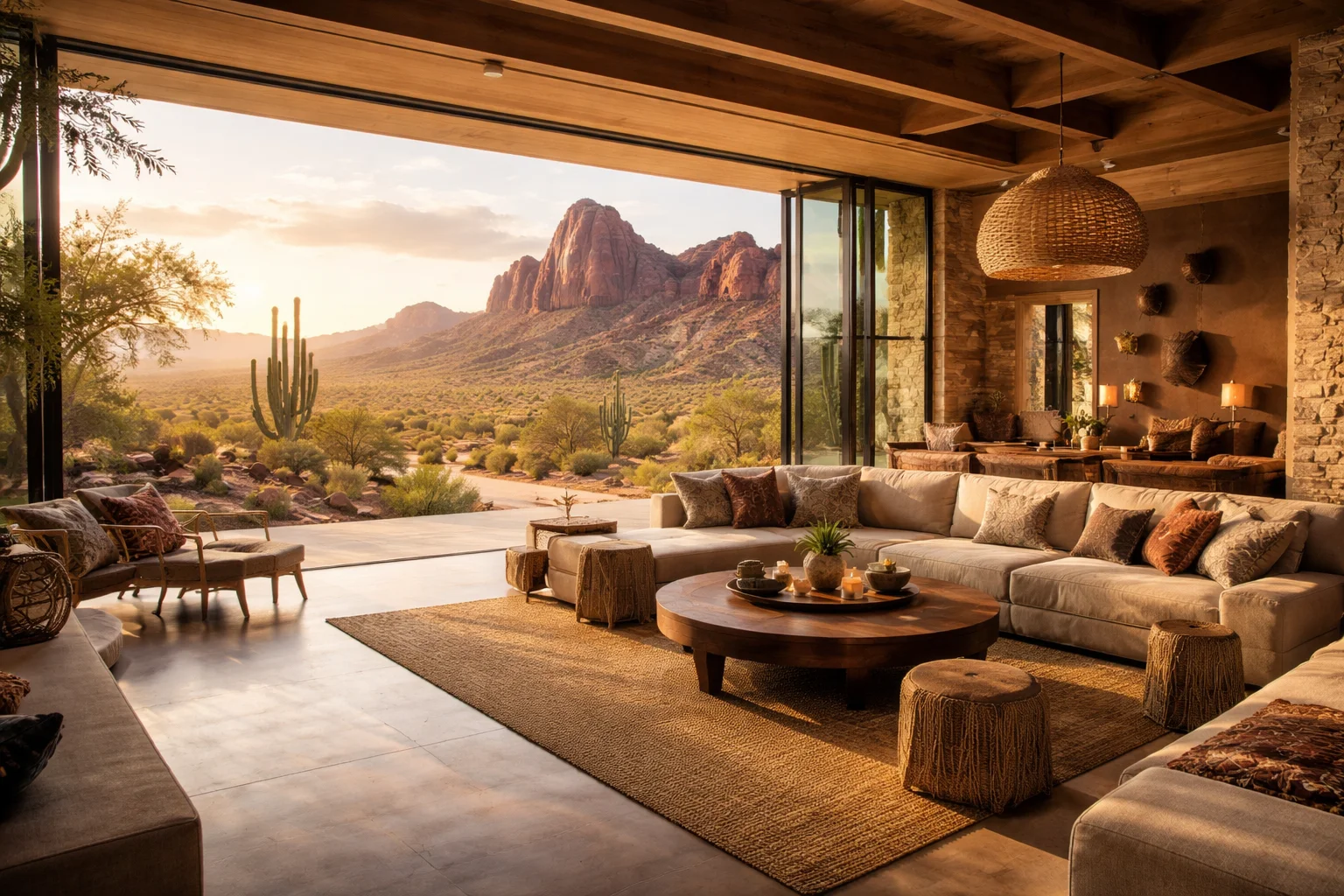 Transform Your Space: Creating a Stunning Desert Living Room