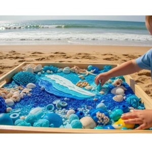 Under the Sea Sensory Play Tub for interactive sensory exploration