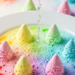 Baking Soda Rainbow Crystal Trees