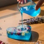DIY Bioplastic Heart Ornaments