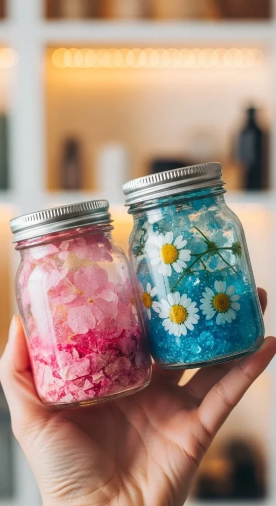 DIY calm down sensory bottle for relaxation and focus in children