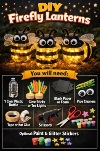 DIY Firefly Lanterns