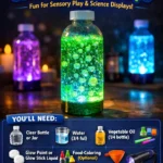 DIY Glowing Bubble Lamps