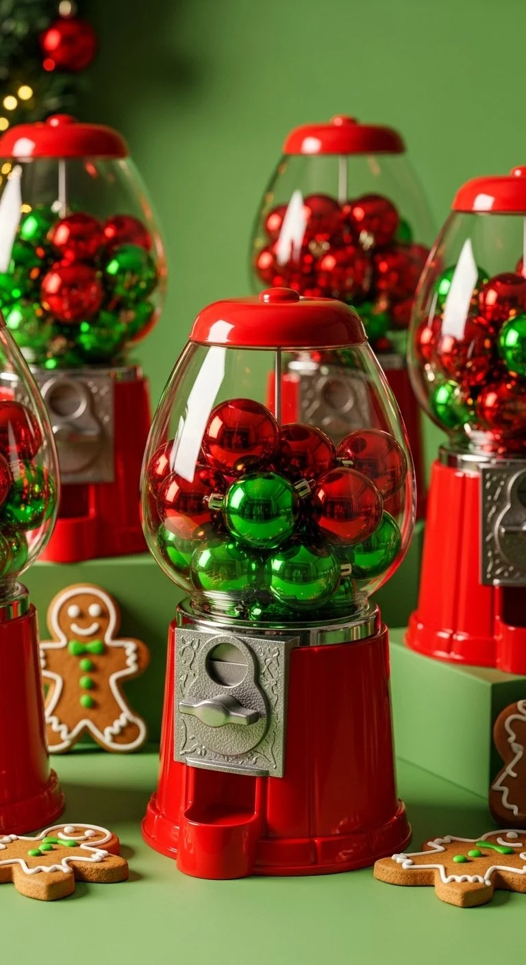 DIY mini cup candy ornaments for holiday decorations