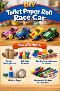 DIY Toilet Paper Roll Race Car