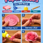 Easy Paper Roses