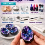 Galaxy Crystals in Eggshells
