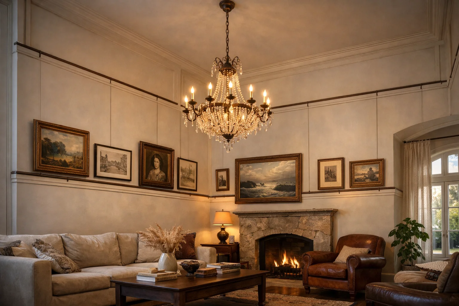 Reviving the Charm of Spacious Edwardian Living Rooms