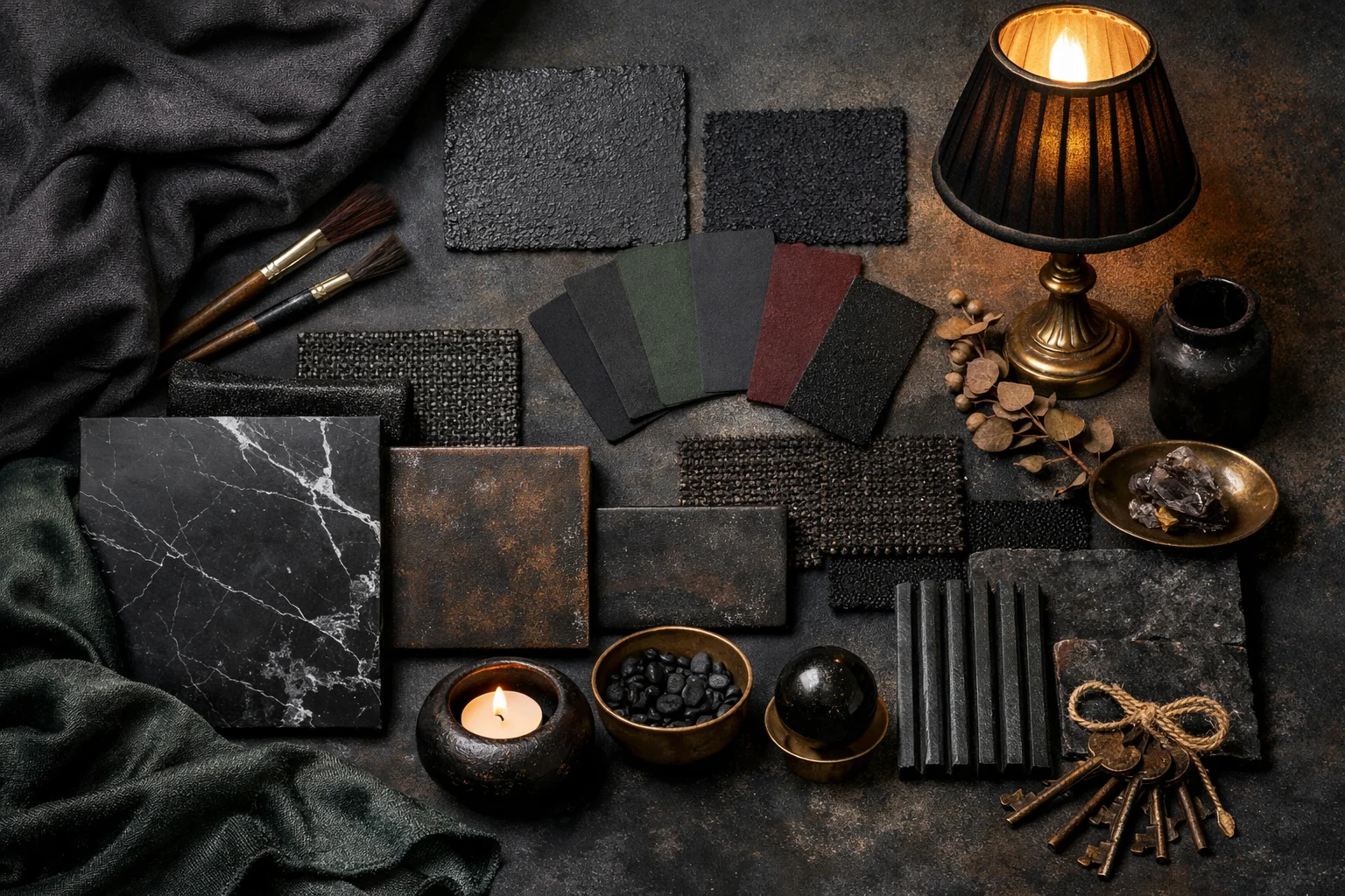 Moody Interior Designs For Dark Apartments