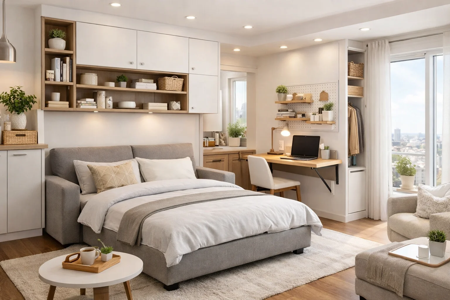 Small Space Designs That Feel Open: Japandi Apartments