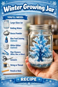 Winter Growing Jar