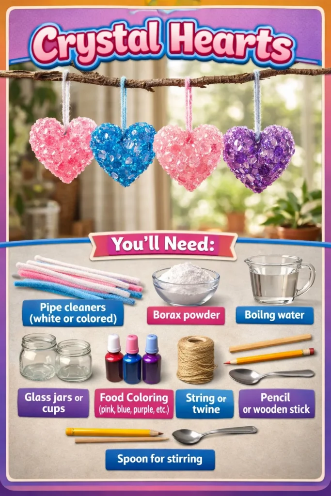 Elegant Crystal Hearts showcasing beauty and emotional depth in various designs.