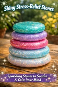 Shiny Stress-Relief Stones