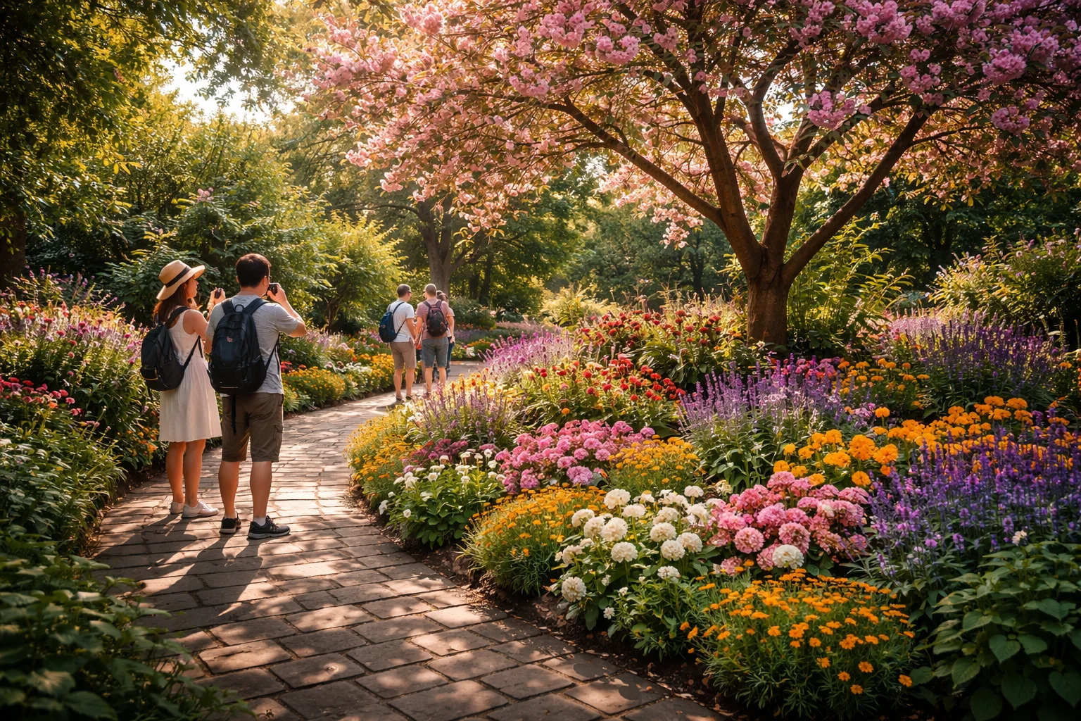 Transform Your Outdoor Space with a Flower-Filled Tree Bed