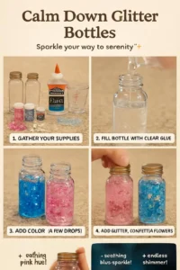 Calm Down Glitter Bottles