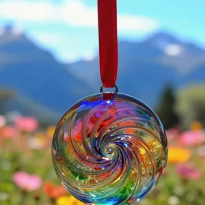 Colorful Clear Glue Suncatcher craft project for kids