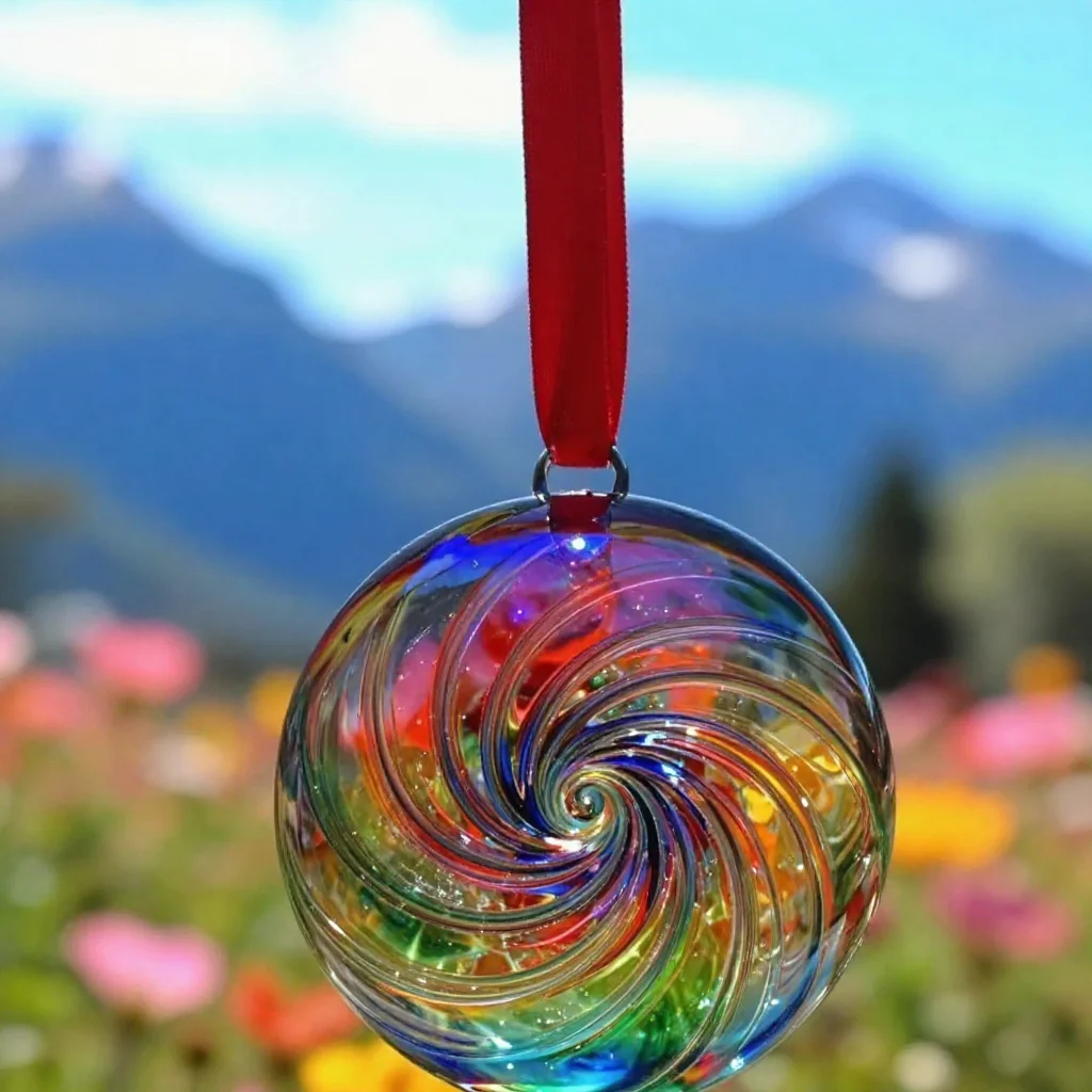 Colorful Clear Glue Suncatcher craft project for kids