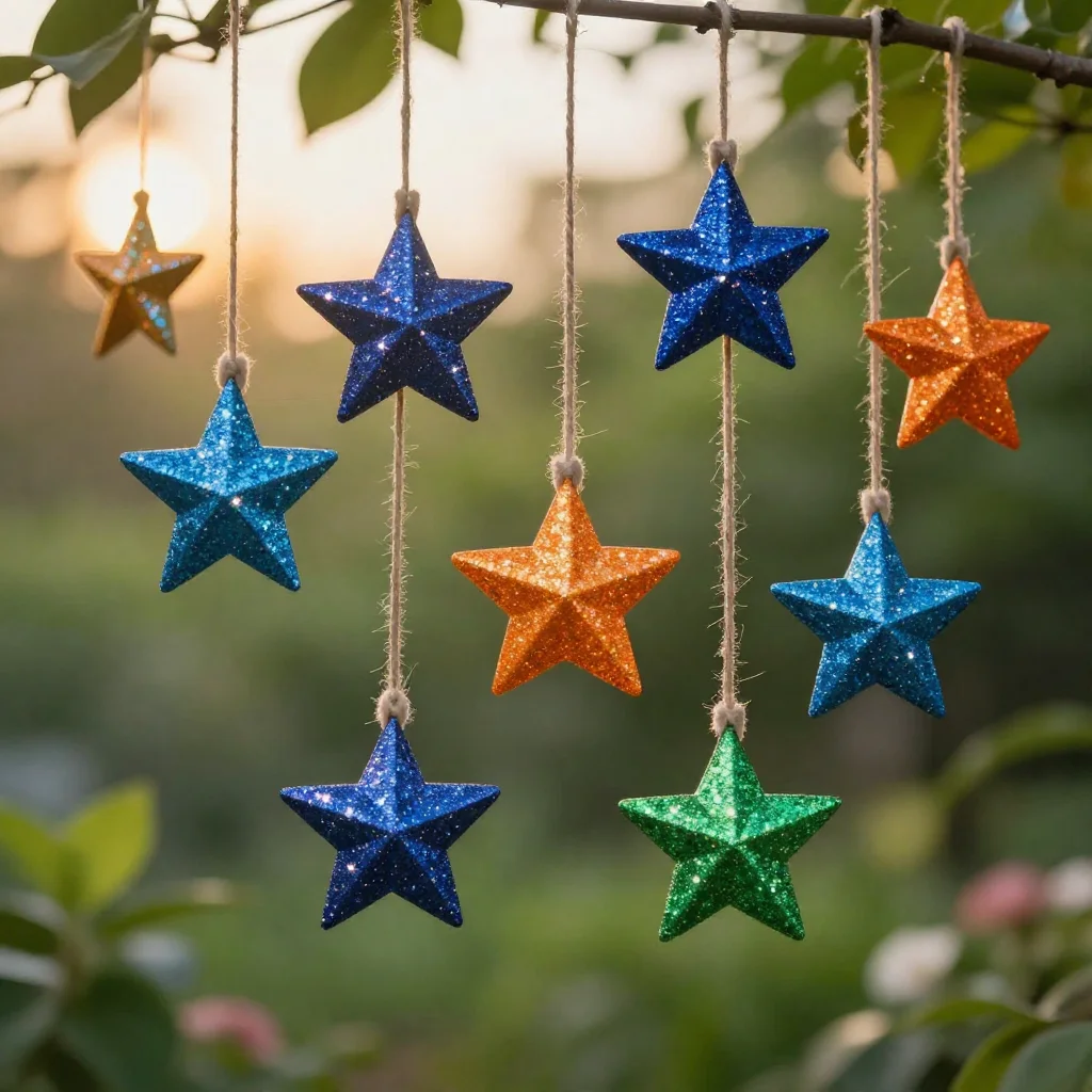 Crayon Star Sun Catchers