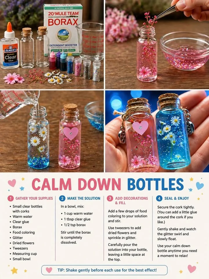 DIY Calm Down Bottles