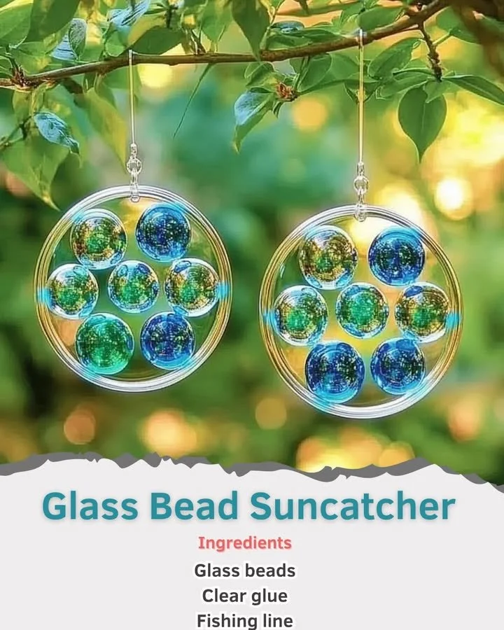 Glass Bead Suncatcher